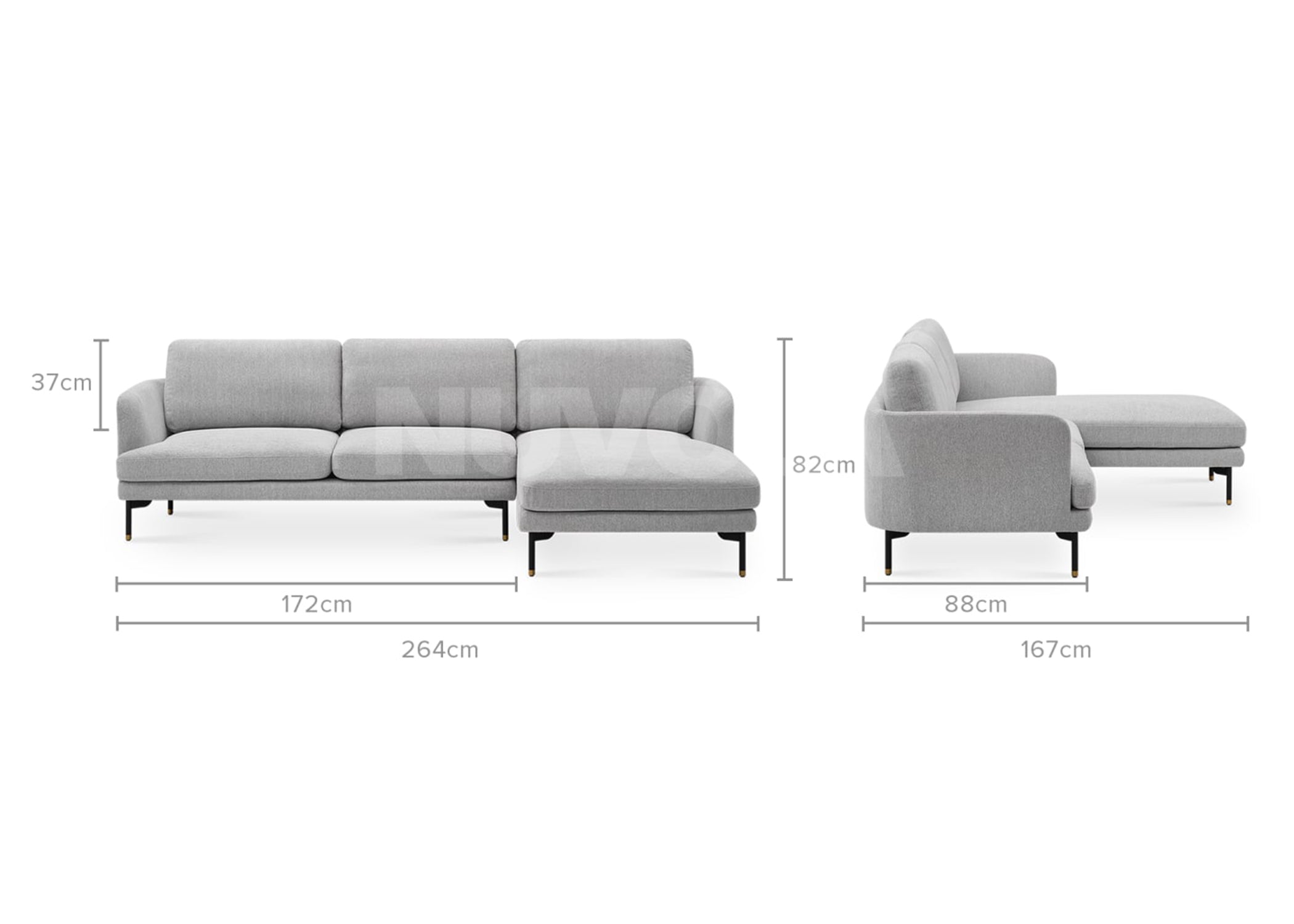 Ricorus sectional sofa