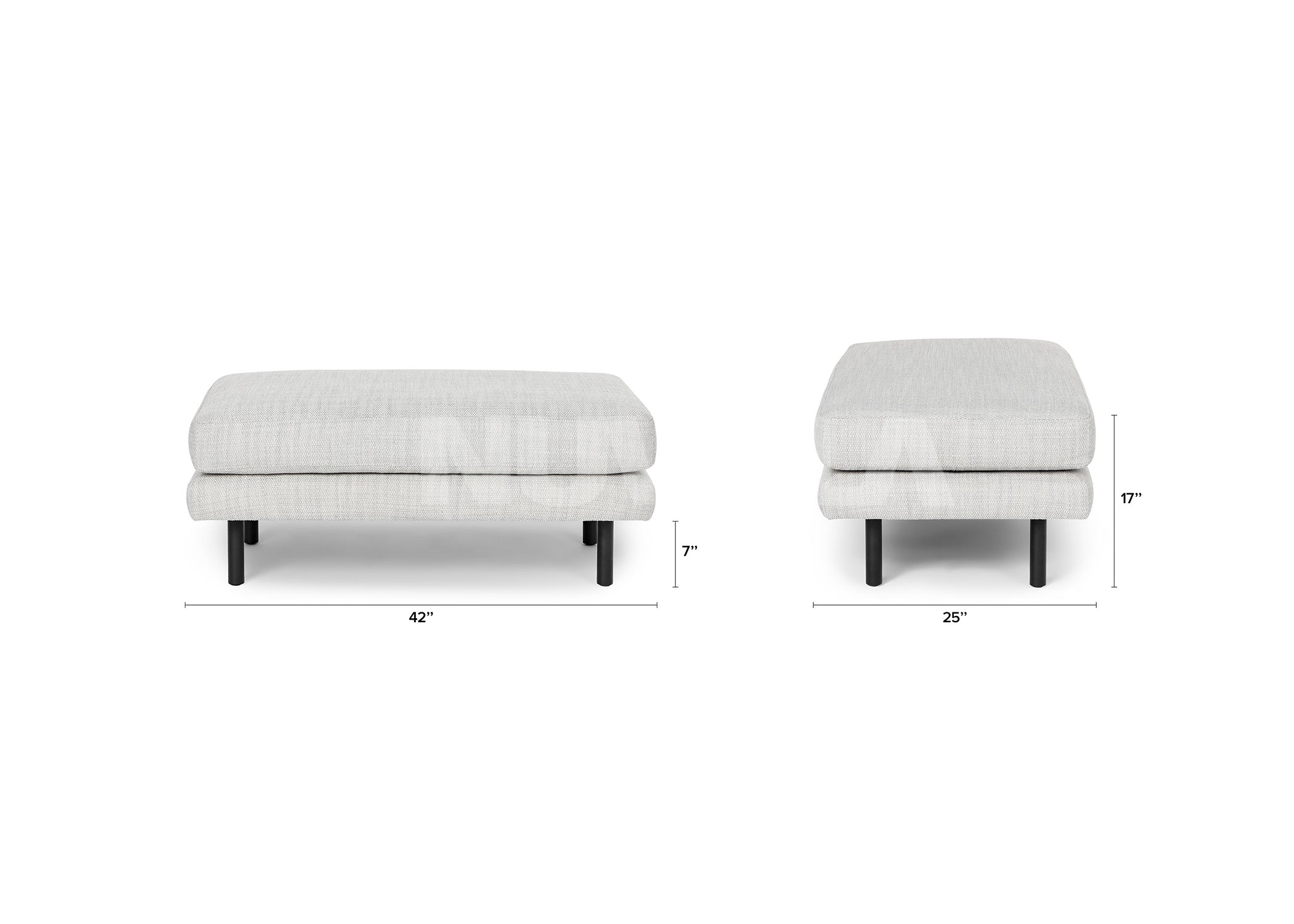 Canape ottoman sofa