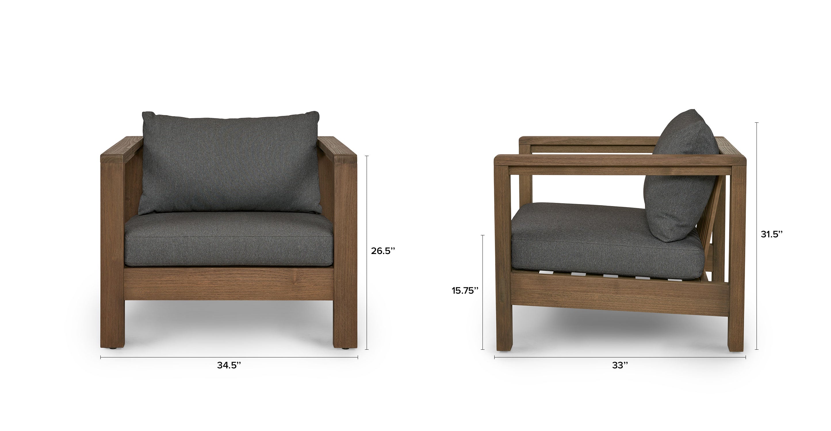 Arpithus 1 seater sofa