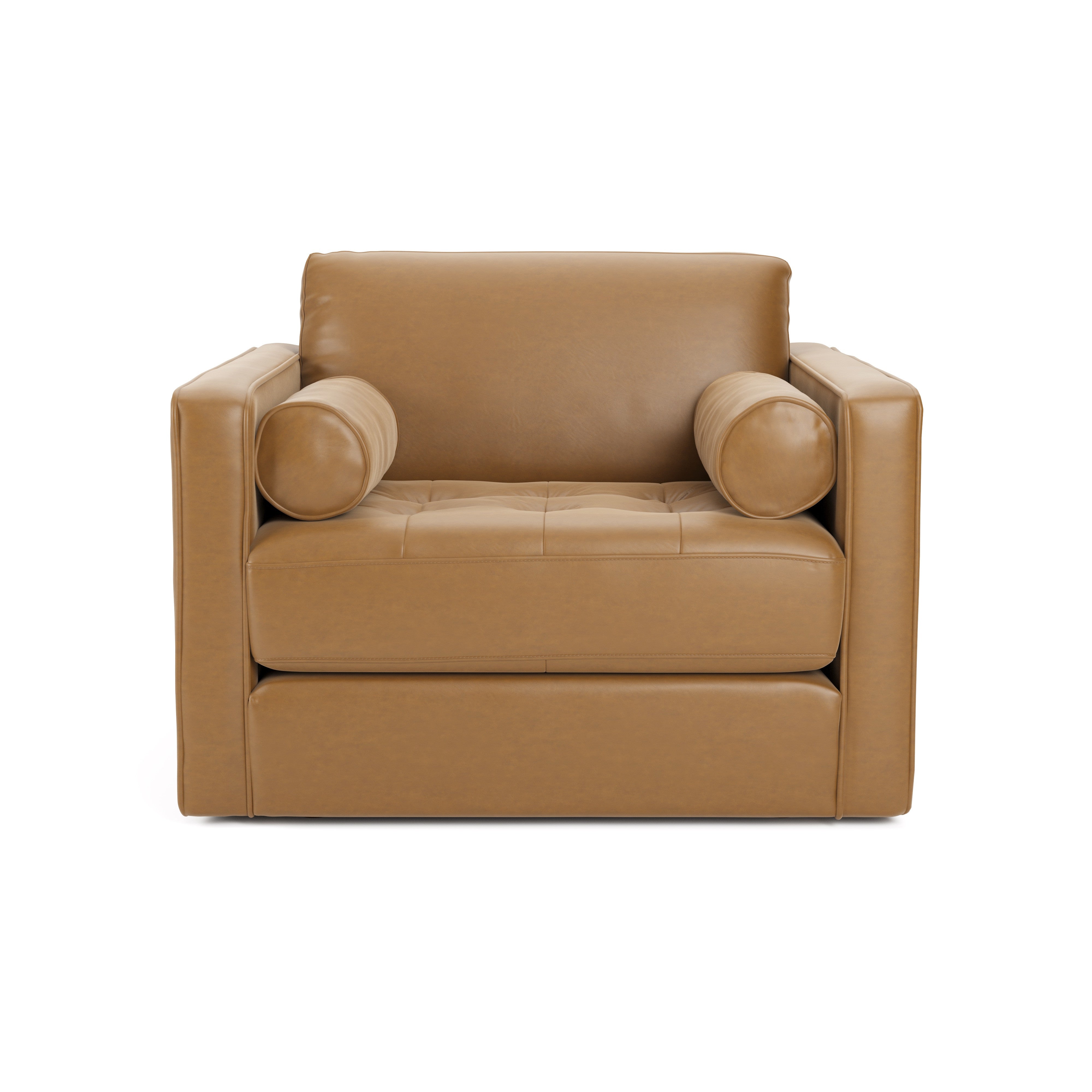 Turoy Leather Chair Bed